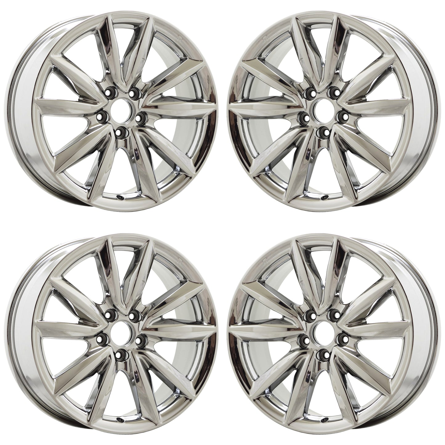 19" Acura RDX Bright Chrome wheels rims Factory OEM set 71866