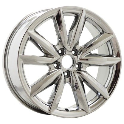 19" Acura RDX Bright Chrome wheels rims Factory OEM set 71866 EXCHANGE