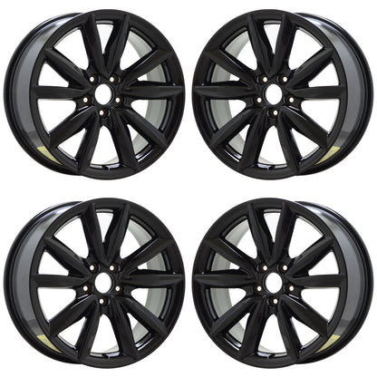 19" Acura RDX Gloss Black wheels rims Factory OEM set 71866
