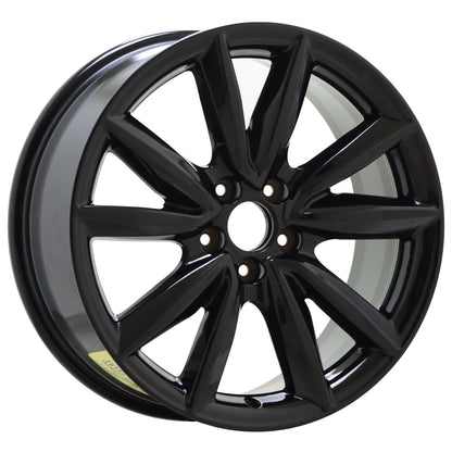 19" Acura RDX Gloss Black wheels rims Factory OEM set 71866