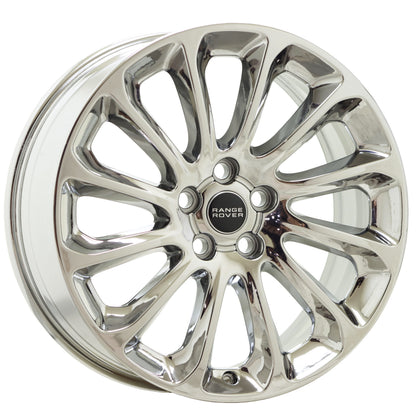20" Land Rover Range Rover Bright Chrome wheels rims Factory OEM set 72317