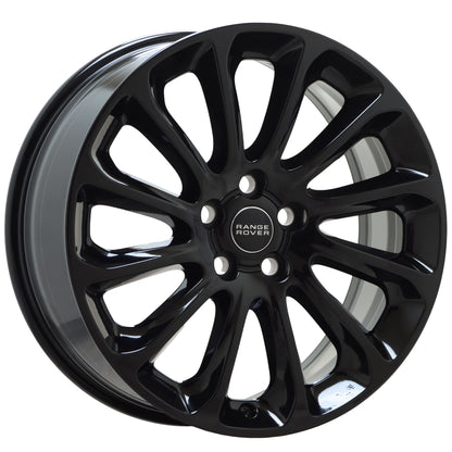 20" Land Rover Range Rover Gloss Black wheels rims Factory OEM 72317 EXCHANGE