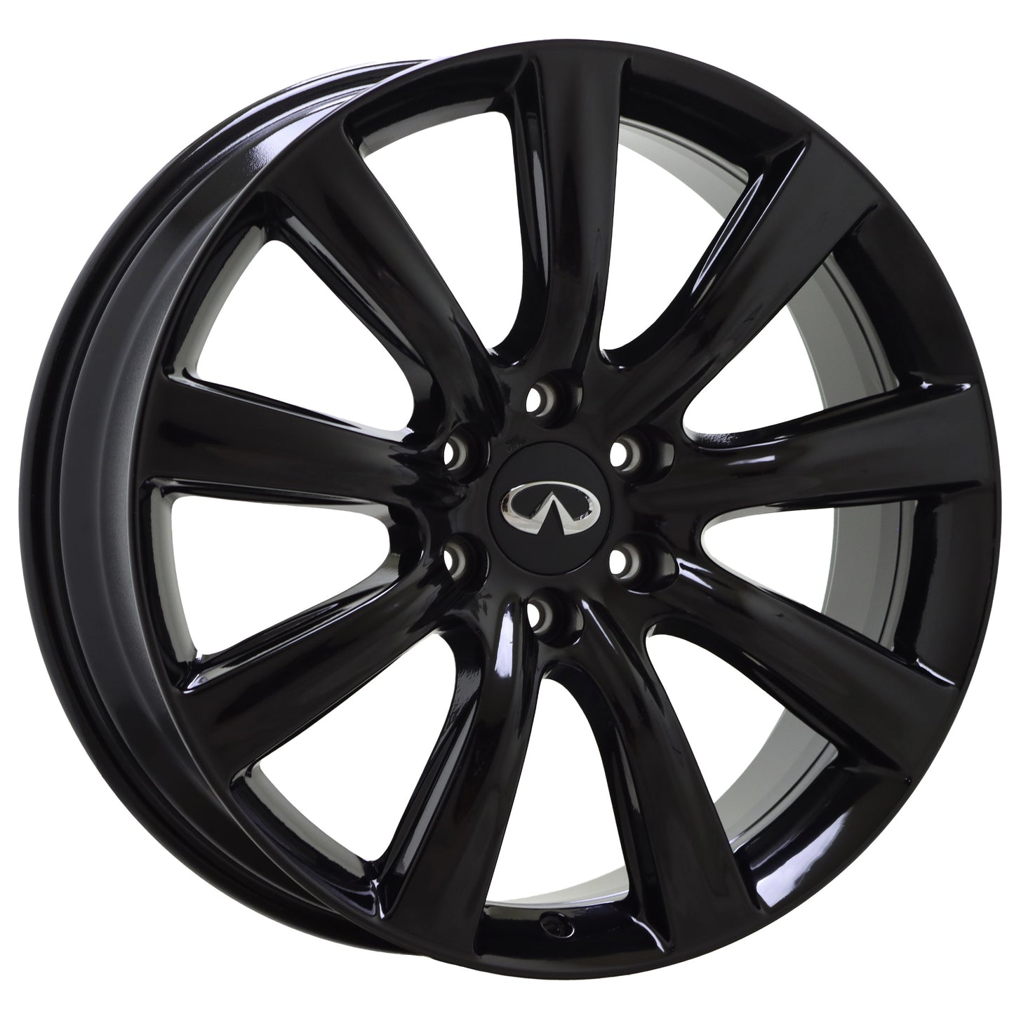 22" Infiniti QX56 QX80 Gloss Black wheels rims Factory OEM set 73729