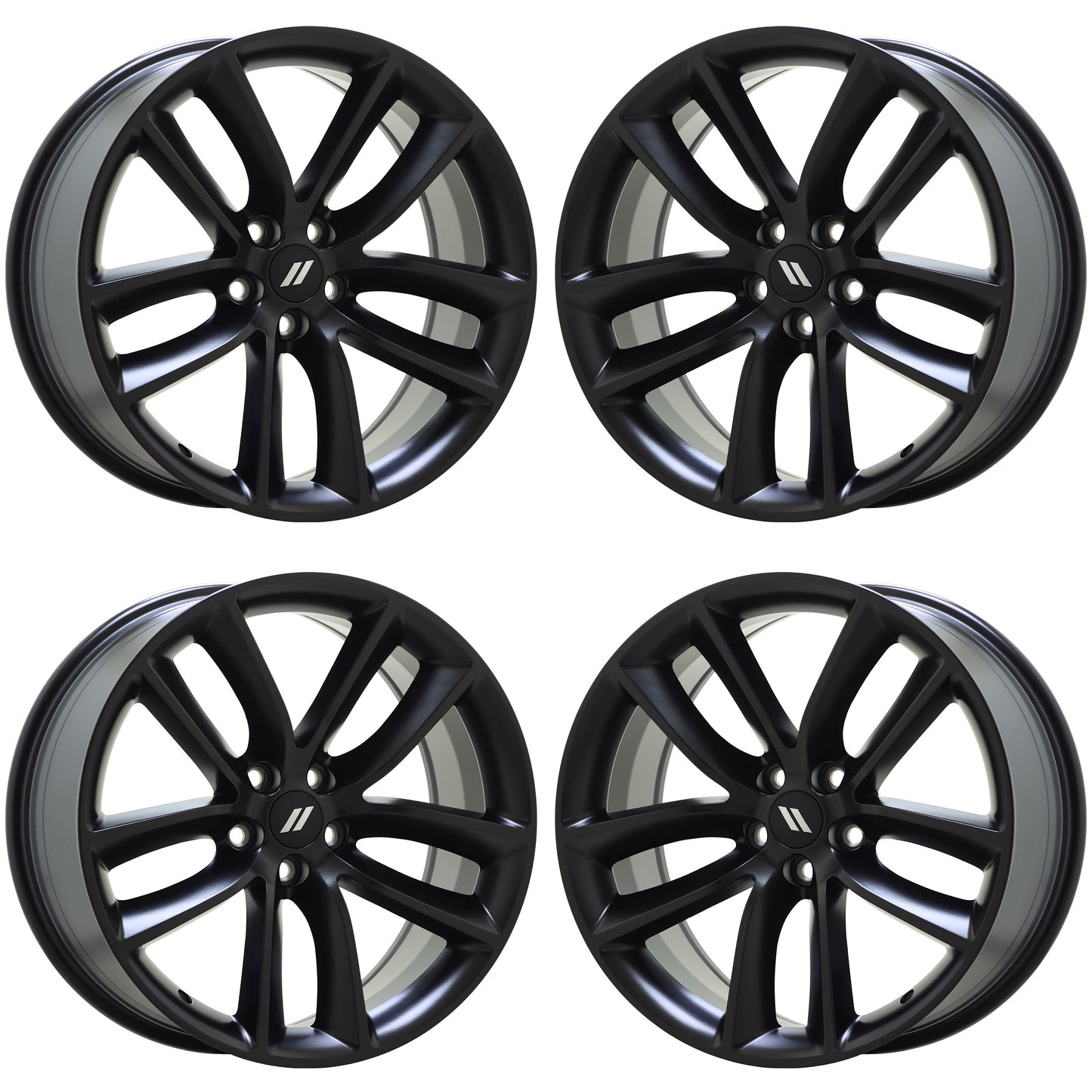 20" Dodge Charger Challenger Satin Black wheels rims Factory OEM set 2526 2653