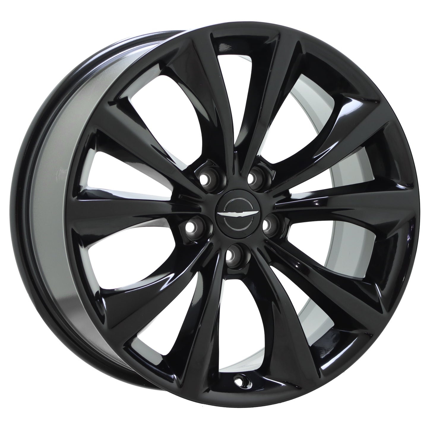 18" Chrysler 200 Gloss Black wheels rims Factory OEM 2015-2017 set 2516 EXCHANGE