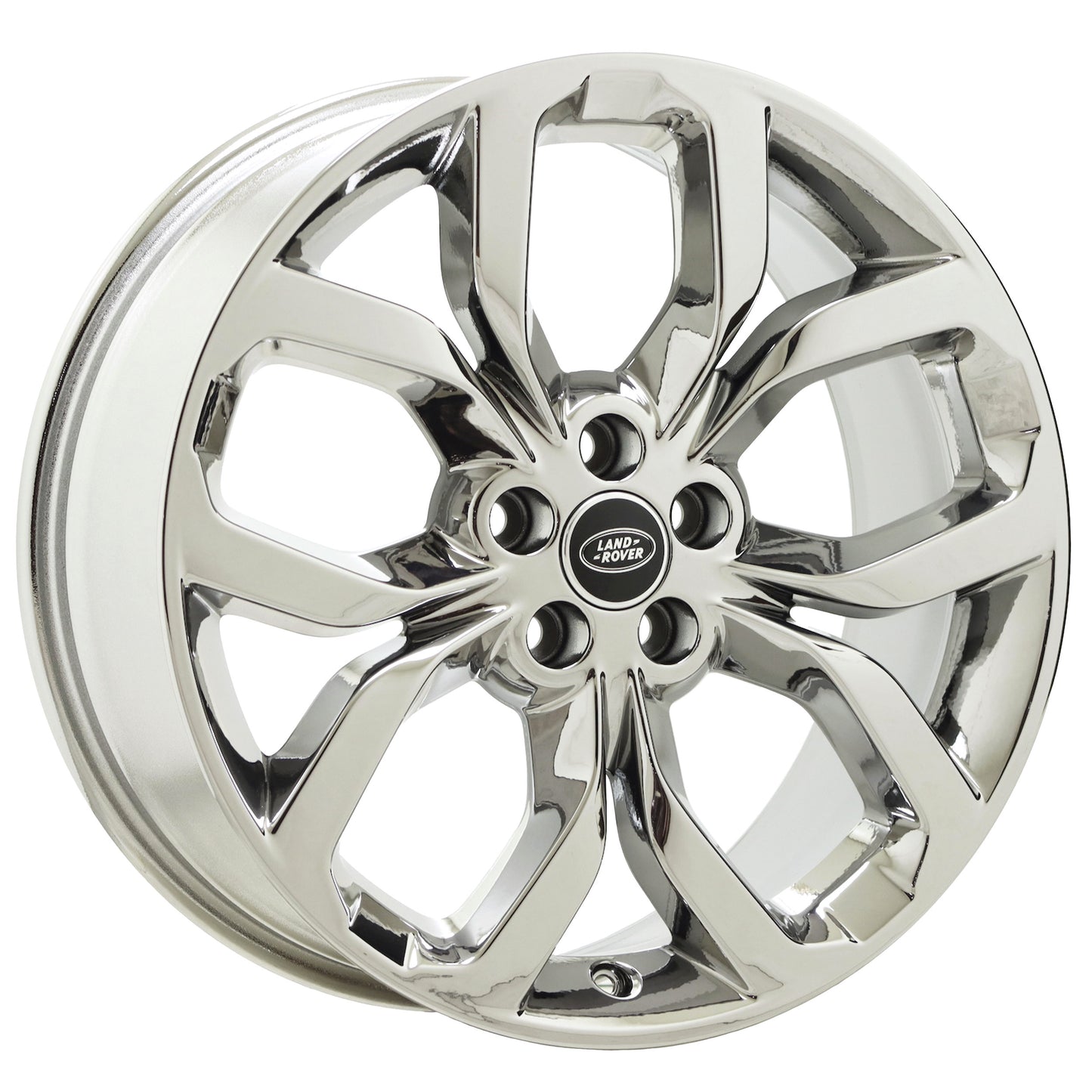 19" Land Rover Discovery Sport Bright Chrome wheels rims OEM set 72262 EXCHANGE