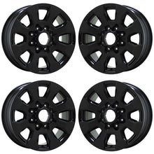 Load image into Gallery viewer, EXCHANGE 20&quot; Ford F250 F350 SRW Black wheels rims Factory OEM set 10100
