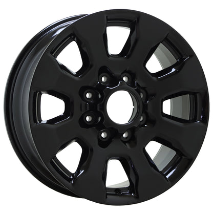 20" Ford F250 F350 SRW Gloss Black wheels rims Factory OEM set 10100 EXCHANGE