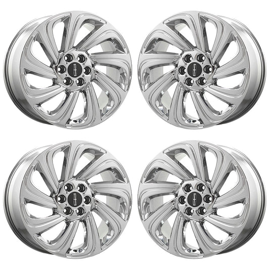 22" Lincoln Navigator Bright Chrome wheels rims Factory OEM 10497 EXCHANGE