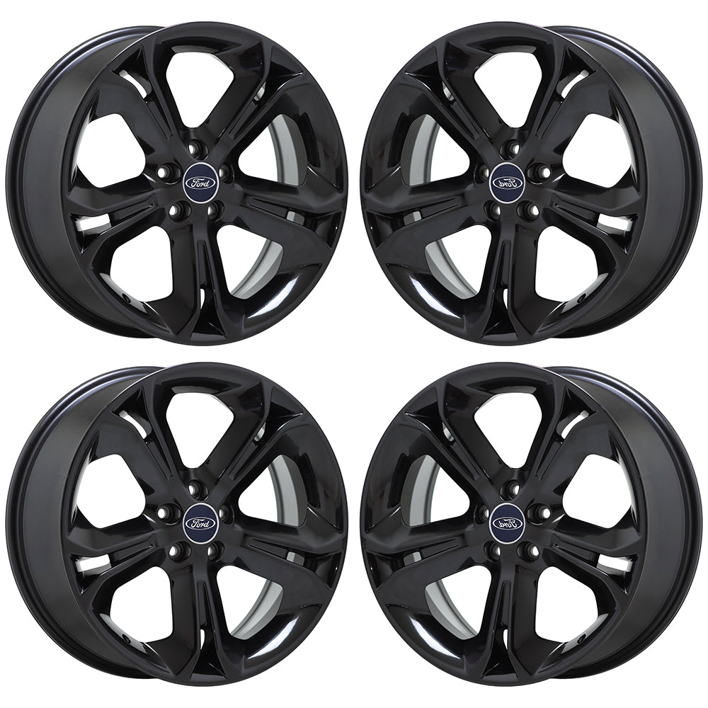 20" Ford Taurus SHO Gloss Black wheels rims Factory OEM set 3821