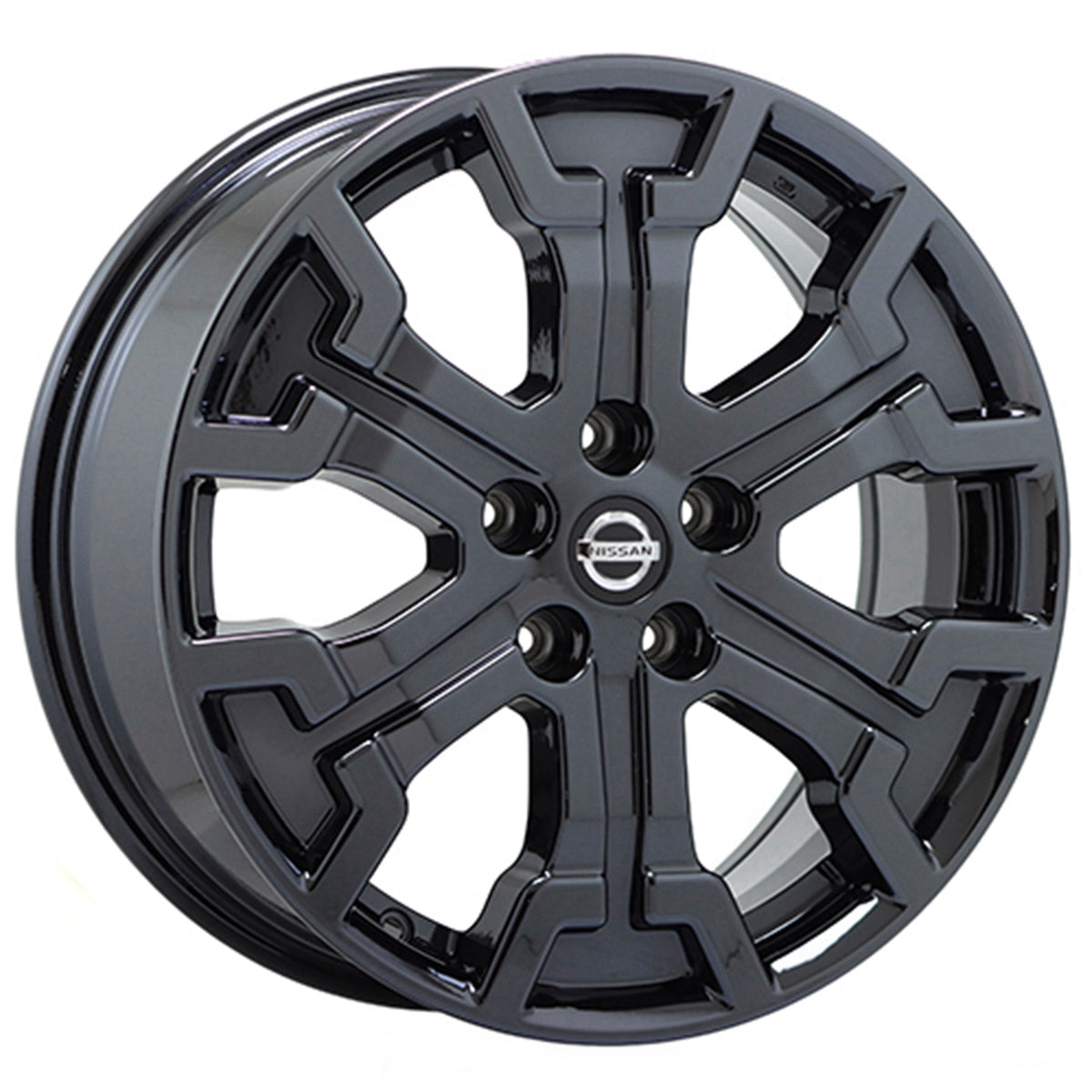 18" Nissan Pathfinder Black Chrome wheels rims Factory OEM set 96469 EXCHANGE