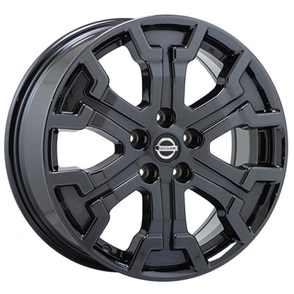 18" Nissan Pathfinder Black Chrome wheels rims Factory OEM set 96469 EXCHANGE