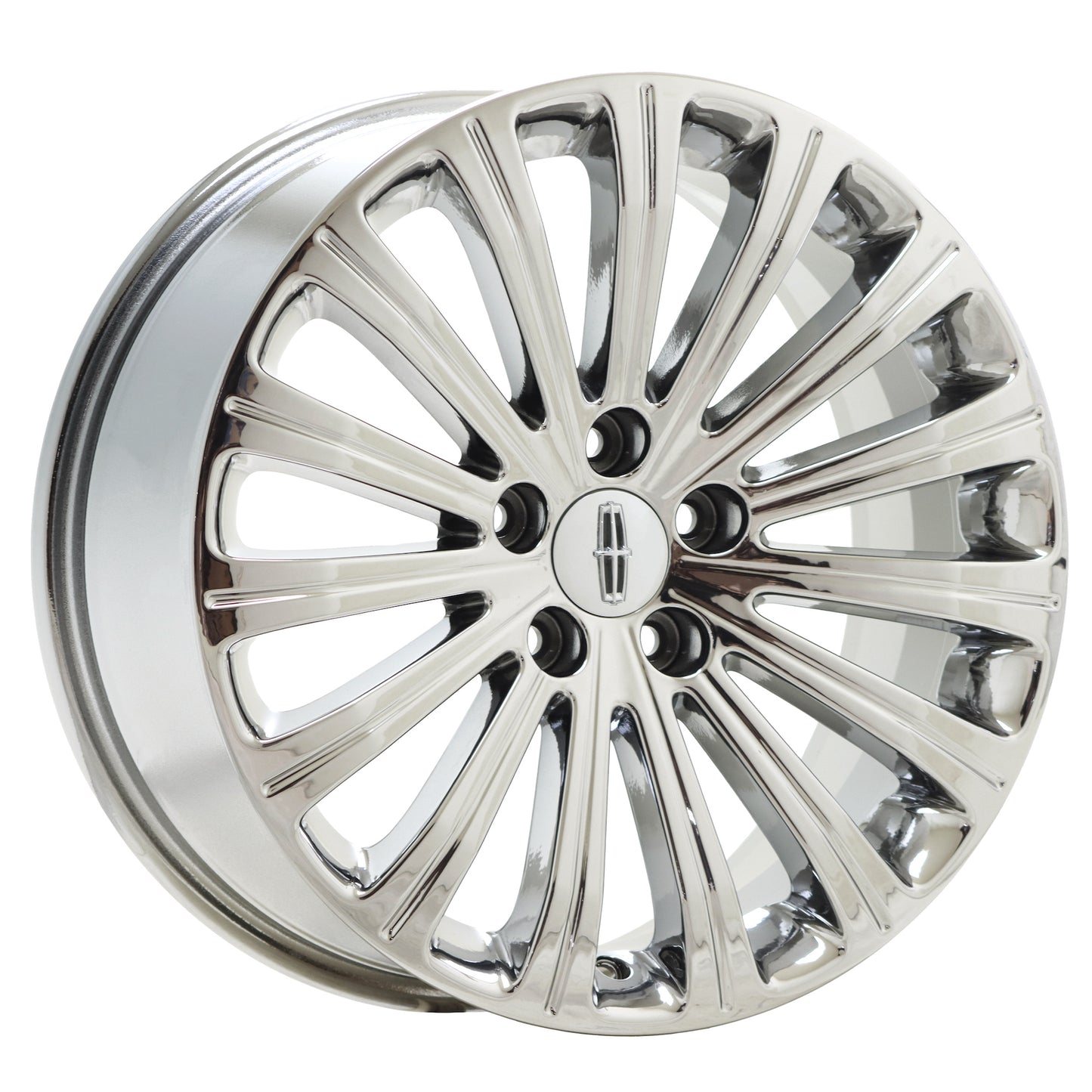 18" Lincoln MKX Bright Chrome wheels rims Factory OEM set 3851 EXCHANGE