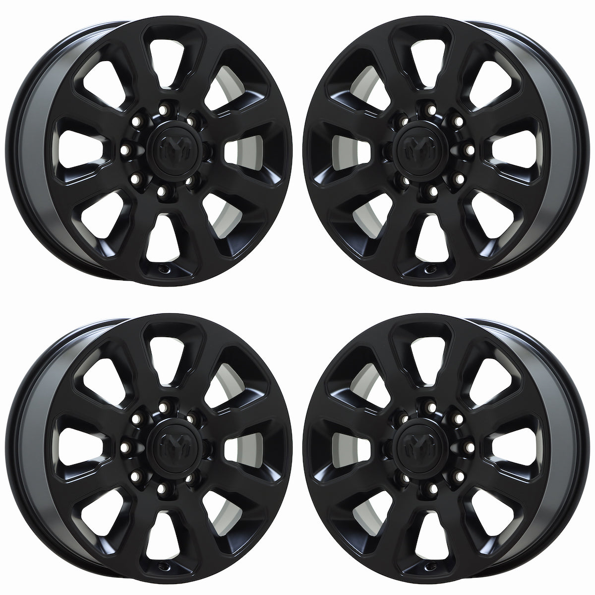 20" Dodge Ram 2500-3500 Truck Satin Black wheels rims Factory OEM 2698 EXCHANGE