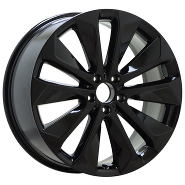 20" Mercedes GLE 350 450 Gloss Black wheels rims Factory OEM set 85754 85755