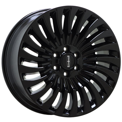 22" Lincoln Navigator Gloss Black wheels rims Factory OEM set 10179