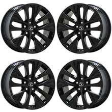 Load image into Gallery viewer, 18&quot; Lexus RX350 RX450 Gloss Black wheels rims Factory OEM set 74392
