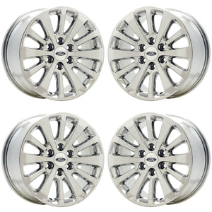 EXCHANGE 18" Ford Expedition PVD Chrome wheels rims Factory OEM set 3988
