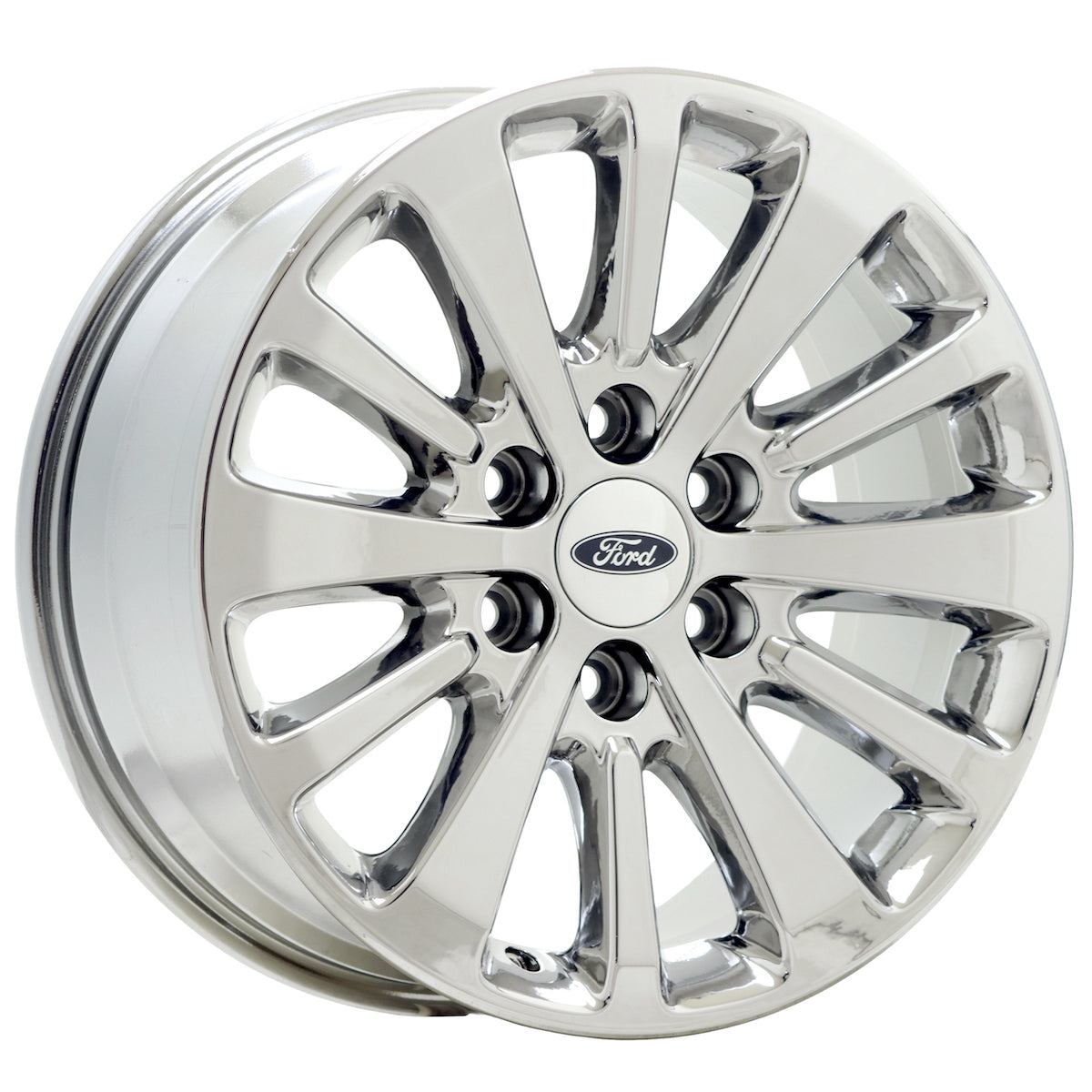 18" Ford Expedition Bright Chrome wheels rims Factory OEM set 3988 EXCHANGE