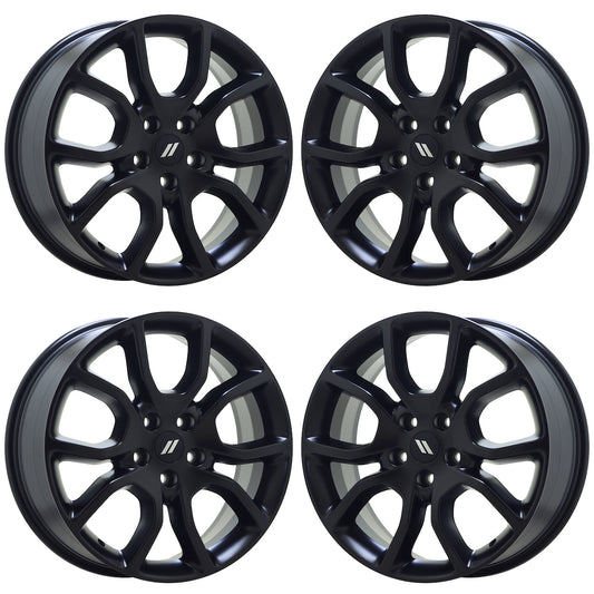 20" Dodge Durango Jeep Grand Cherokee Satin Black wheels OEM 2570