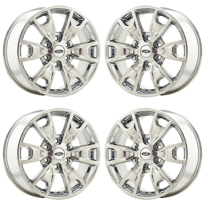 18" Ford Ranger Truck Bright Chrome wheels rims Factory OEM set 4 10231 EXCHANGE