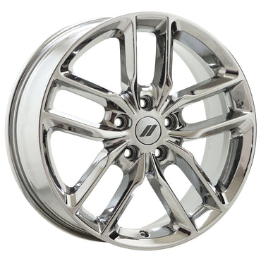 20" Dodge Durango Bright Chrome wheels Factory OEM set 2021-2024 2730