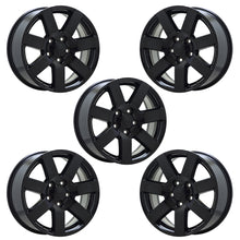 Load image into Gallery viewer, EXCHANGE 18&quot; Jeep Wrangler Black wheels rims Factory OEM set5 9115
