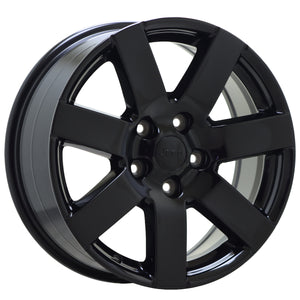 18" Jeep Wrangler Gloss Black wheels rims Factory OEM set5 9115 EXCHANGE
