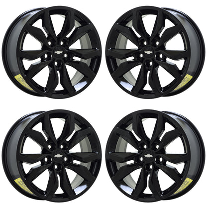 18" Chevrolet Impala Gloss Black wheels rims Factory OEM set 5712