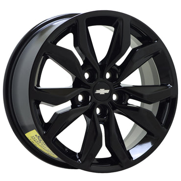 18" Chevrolet Impala Gloss Black wheels rims Factory OEM set 5712
