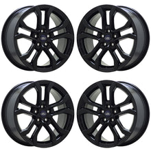 Load image into Gallery viewer, 18&quot; Ford Fusion Black wheels rims Factory OEM set 10120
