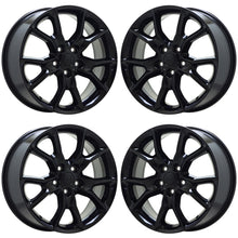 Load image into Gallery viewer, 20&quot; Jeep Grand Cherokee Gloss Black wheels rims Factory OEM set 9138

