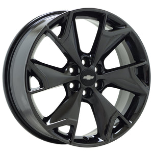 20" Chevrolet Blazer Traverse Black Chrome wheels rims Factory OEM set 5937
