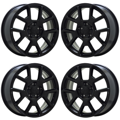 17" Jeep Renegade Gloss Black wheels rims Factory OEM set 9257