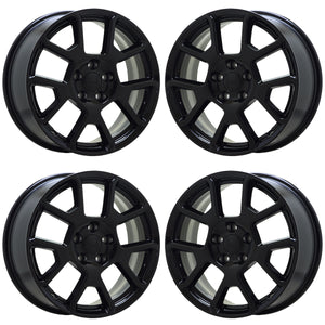 17" Jeep Renegade Gloss Black wheels rims Factory OEM set 9257