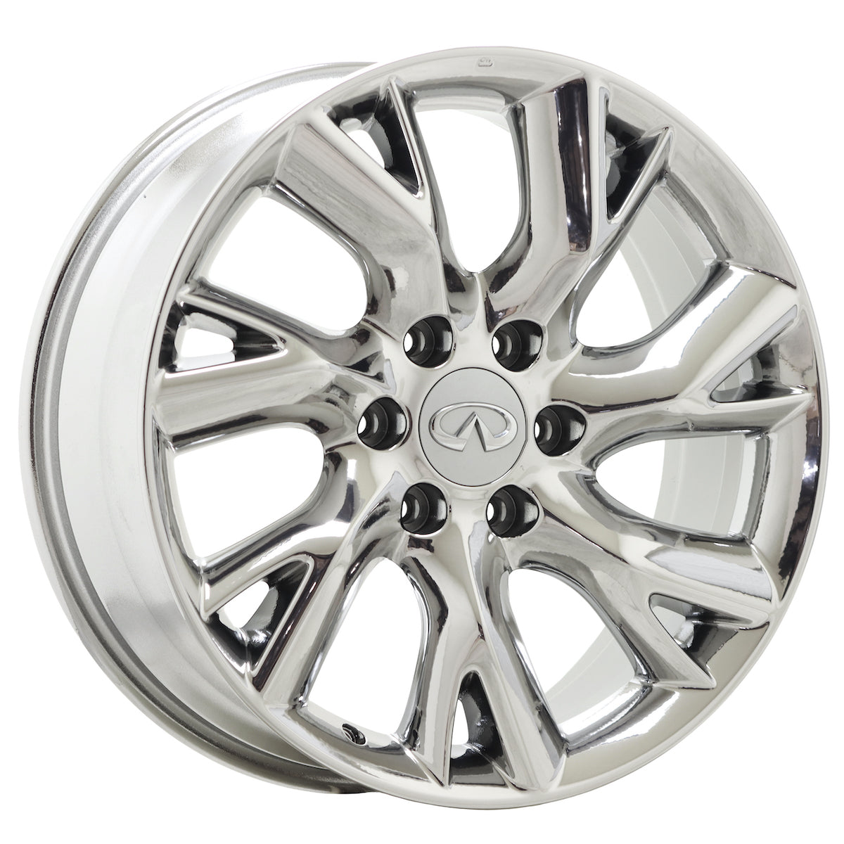 20" Infiniti QX56 QX80 Bright Chrome wheels rims Factory OEM set 73727 EXCHANGE