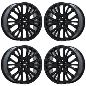EXCHANGE 20" Chevrolet Blazer Black wheels rims Factory OEM Set 5936