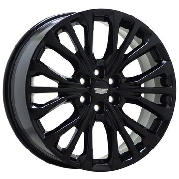 20" Cadillac XT5 XT6 SRX Gloss Black wheels rims Factory OEM set 5936