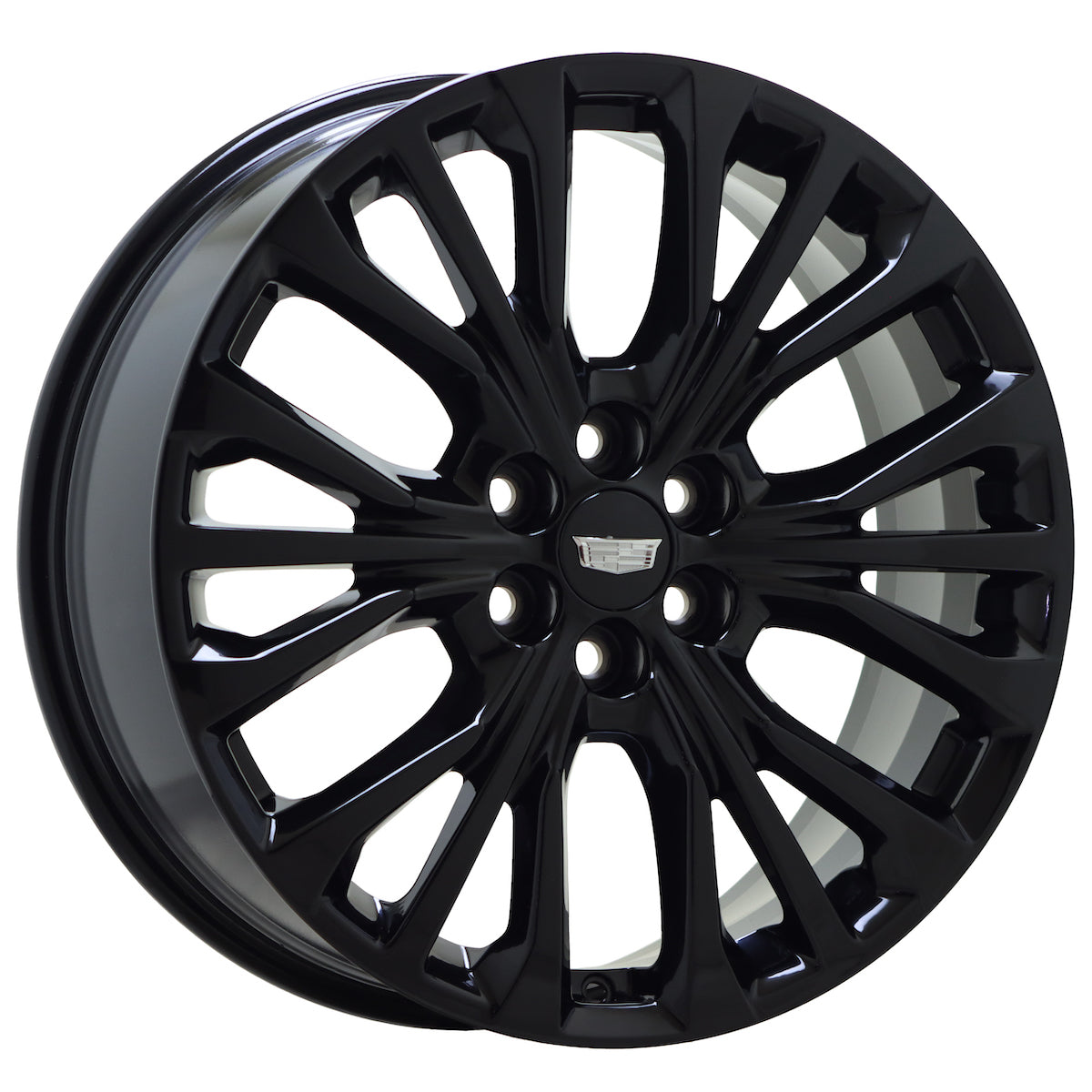 20" Cadillac XT5 XT6 SRX Gloss Black wheels rims Factory OEM set 5936