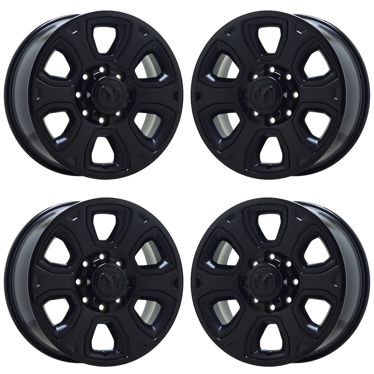 20" Dodge Ram 2500-3500 Truck Gloss Black wheels rims Factory OEM 2477 EXCHANGE