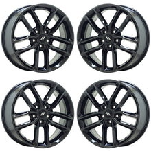 Load image into Gallery viewer, 20&quot; Dodge Durango Jeep Grand Cherokee Black Chrome wheels Factory OEM set 2730

