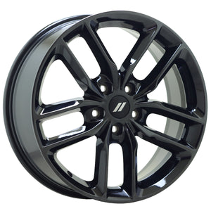 EXCHANGE 20" Dodge Durango Black Chrome wheels rims Factory OEM set 2730