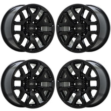 Load image into Gallery viewer, EXCHANGE 17&quot; Ford F150 Truck Gloss Black wheels rims Factory OEM set 4 10461
