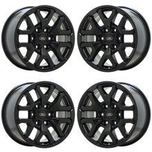Load image into Gallery viewer, EXCHANGE 17&quot; Ford F150 Truck Satin Black wheels rims Factory OEM set 4 10461
