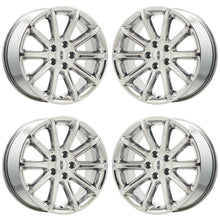 Load image into Gallery viewer, 18&quot; Lincoln MKX Ford Edge Bright Chrome wheels rims Factory OEM set 3852
