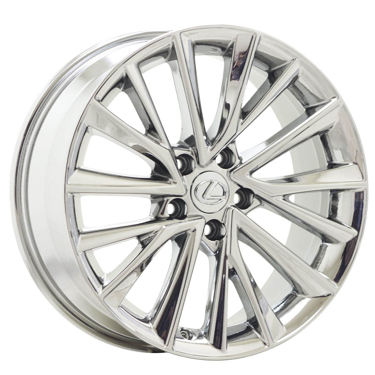 18" Lexus NX250 NX350 Bright Chrome wheels rims Factory OEM set 74409 EXCHANGE