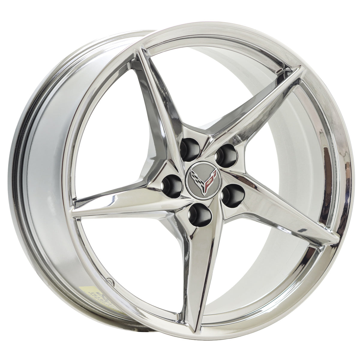 20" 21" Corvette C8 Z06 E-Ray Bright Chrome wheels rims Factory OEM Set EXCHANGE