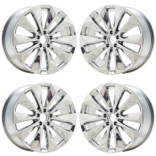 20" Mercedes GLE 350 450 Chrome wheels rims Factory OEM set 85754 85755 EXCHANGE