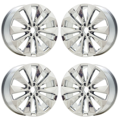 20" Mercedes GLE 350 450 Chrome wheels rims Factory OEM set 85754 85755