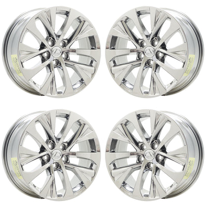 18" Lexus RX350 RX450 Bright Chrome wheels rims Factory OEM set 74392